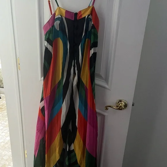 FARM Rio Macaw Colorful Striped Swim Coverup - Picture 7 of 7